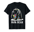 Funny Papa Bear Autism Awareness T-Shirt - Novelty Apparel for Adults - T-Shirt, Sweatshirt, Hoodie