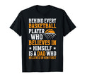 Basketball Dad Who Believed Dad Basketball T-Shirt - Graphic Print Unisex - T-Shirt, Sweatshirt, Hoodie