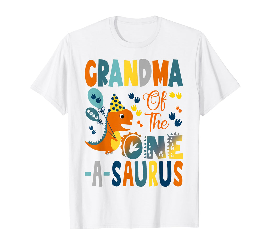Grandma One Saurus 1St Birthday T-Shirt - Custom Art Print for Adults - T-Shirt, Sweatshirt, Hoodie