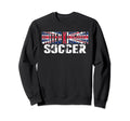 United Kingdom Soccer Fans Jersey Sweatshirt - Graphic Print Men Women - T-Shirt, Sweatshirt, Hoodie
