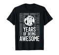 11 Years Being Awesome Soccer 11Th T-Shirt - Novelty Apparel for Adults - T-Shirt, Sweatshirt, Hoodie