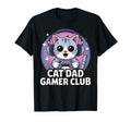 Gamer Gaming Cat Father Video Game Dad Sweatshirt - Custom Art Print Unisex - T-Shirt, Sweatshirt, Hoodie