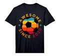 Awesome Since 2020 Soccer Birthday Party T-Shirt - Graphic Print Unisex - T-Shirt, Sweatshirt, Hoodie
