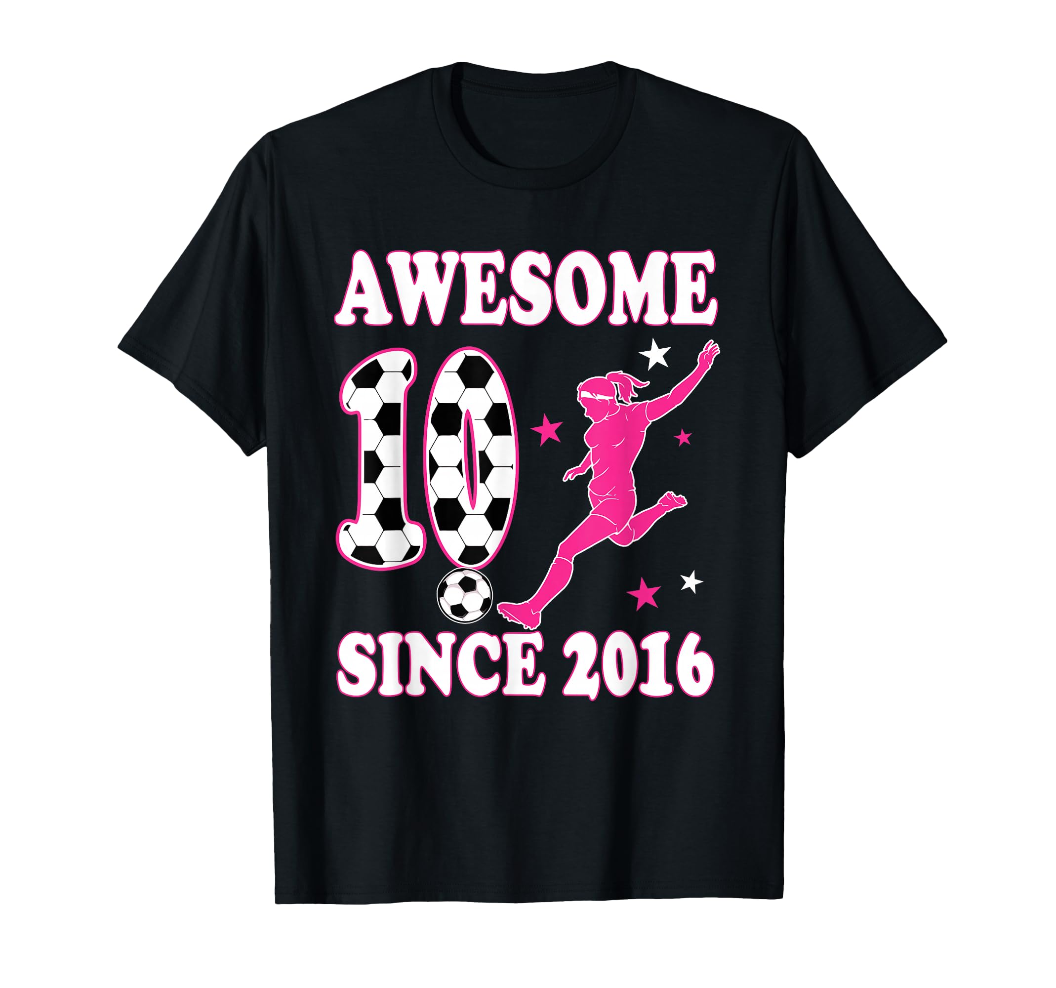 10 Year Old Awesome Since 2016 T-Shirt - Aesthetic Graphic for Adults - T-Shirt, Sweatshirt, Hoodie