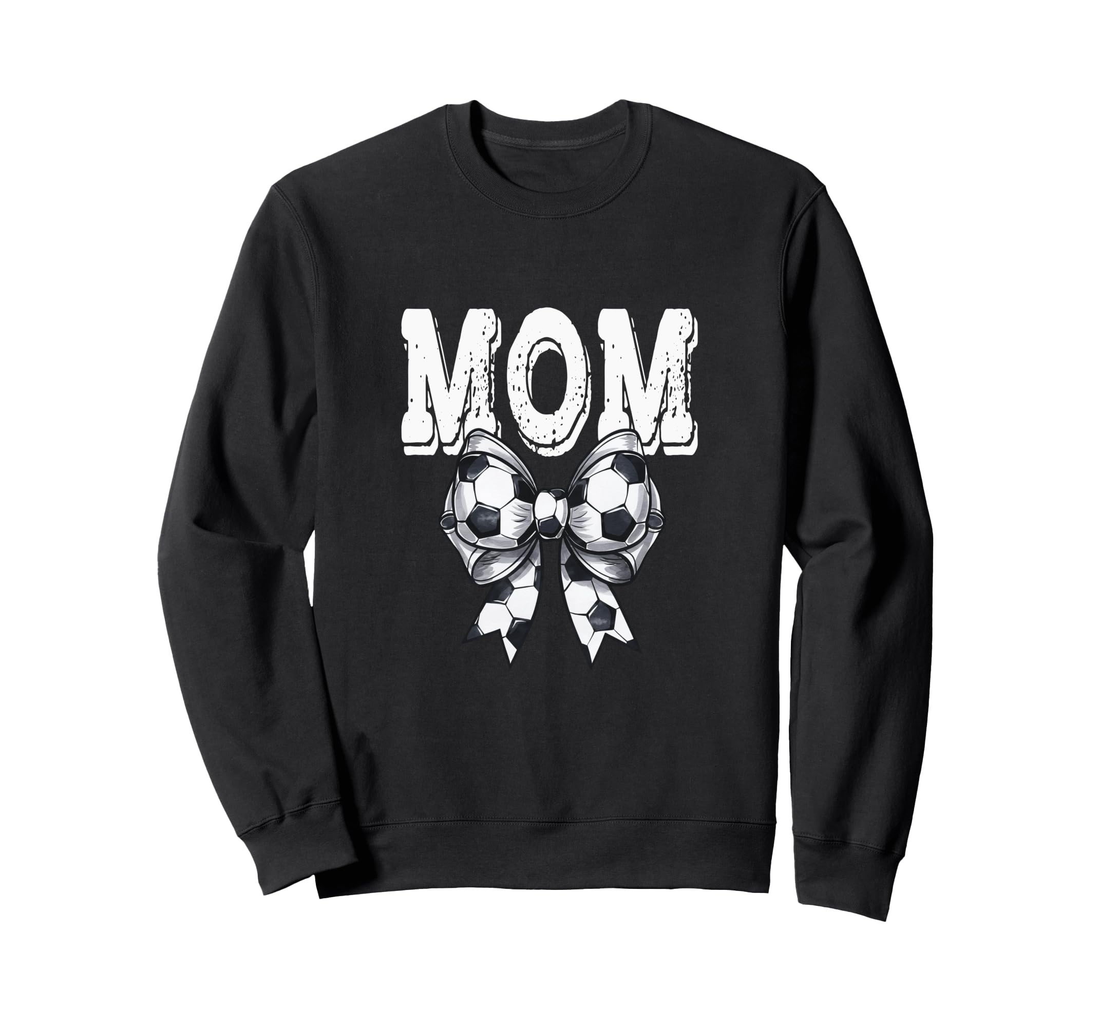 Coquette Soccer Bow Mom Sister Sweatshirt - Novelty Apparel for Adults - T-Shirt, Sweatshirt, Hoodie