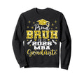 Proud Bruh Class 2026 Mba Graduate Sweatshirt - Graphic Print for Adults - T-Shirt, Sweatshirt, Hoodie