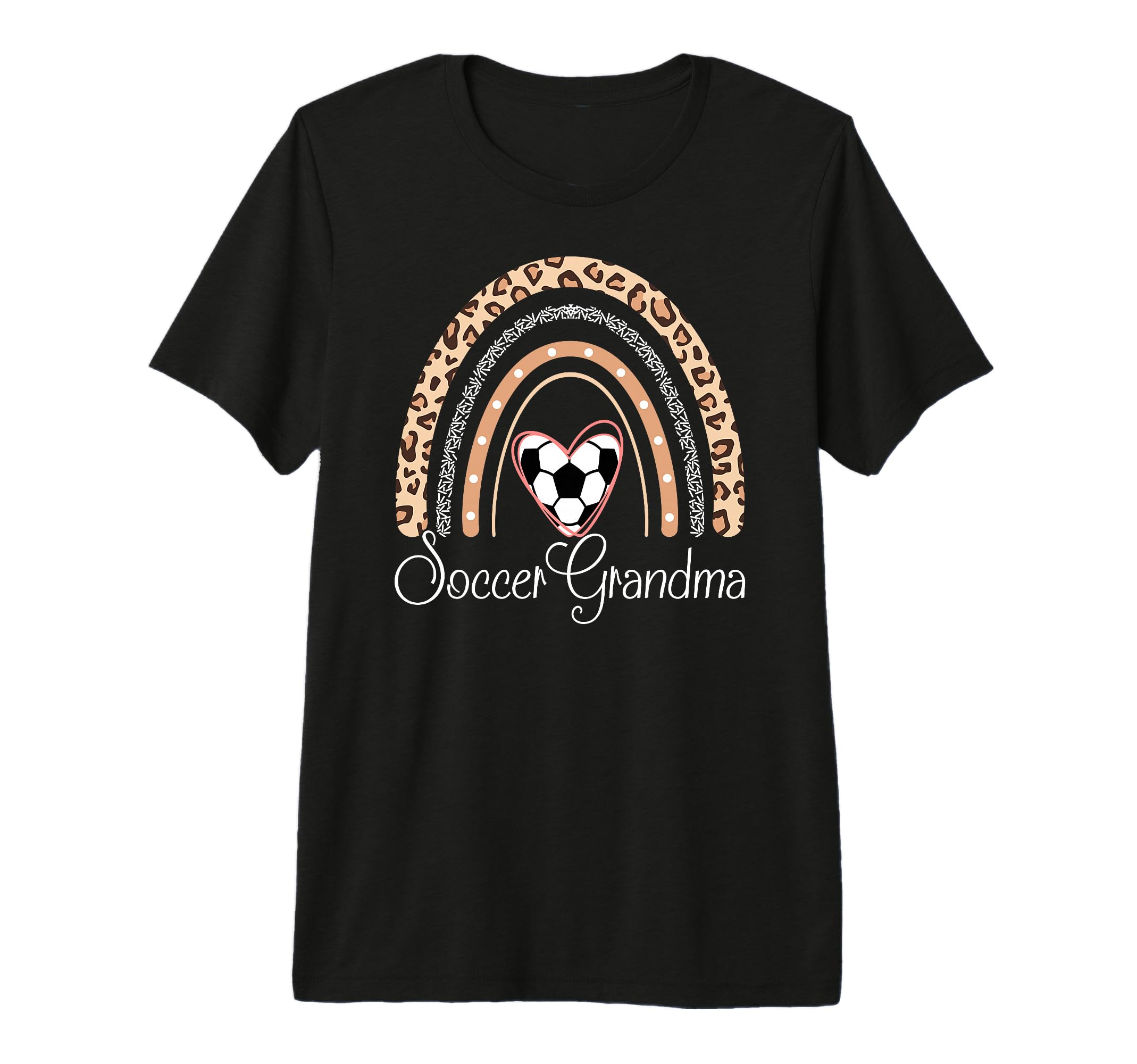 Soccer Grandma Boho Rainbow Funny T-Shirt - Graphic Print for Adults - T-Shirt, Sweatshirt, Hoodie