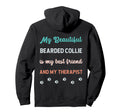 Bearded Collie Dog Dad Mom Friend And Hoodie - Unique Graphic Men Women - T-Shirt, Sweatshirt, Hoodie