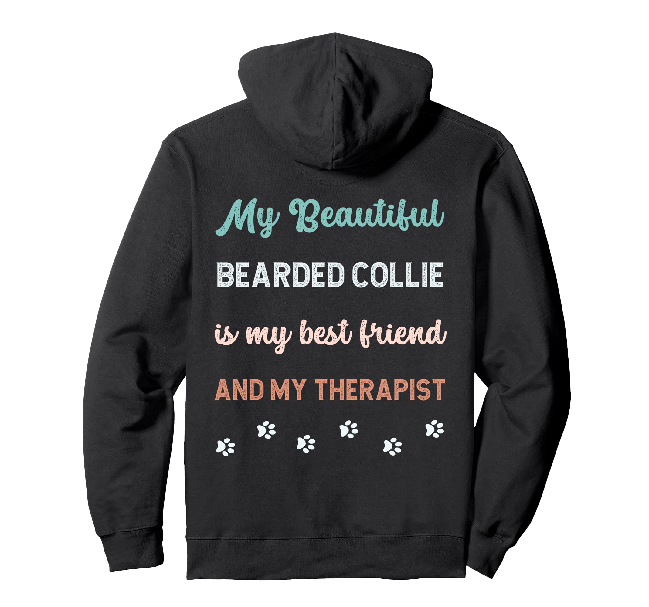 Bearded Collie Dog Dad Mom Friend And Hoodie - Unique Graphic Men Women - T-Shirt, Sweatshirt, Hoodie