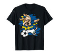 Dabbing Dog Sweden Soccer Fans Jersey T-Shirt - Custom Art Print Men Women - T-Shirt, Sweatshirt, Hoodie