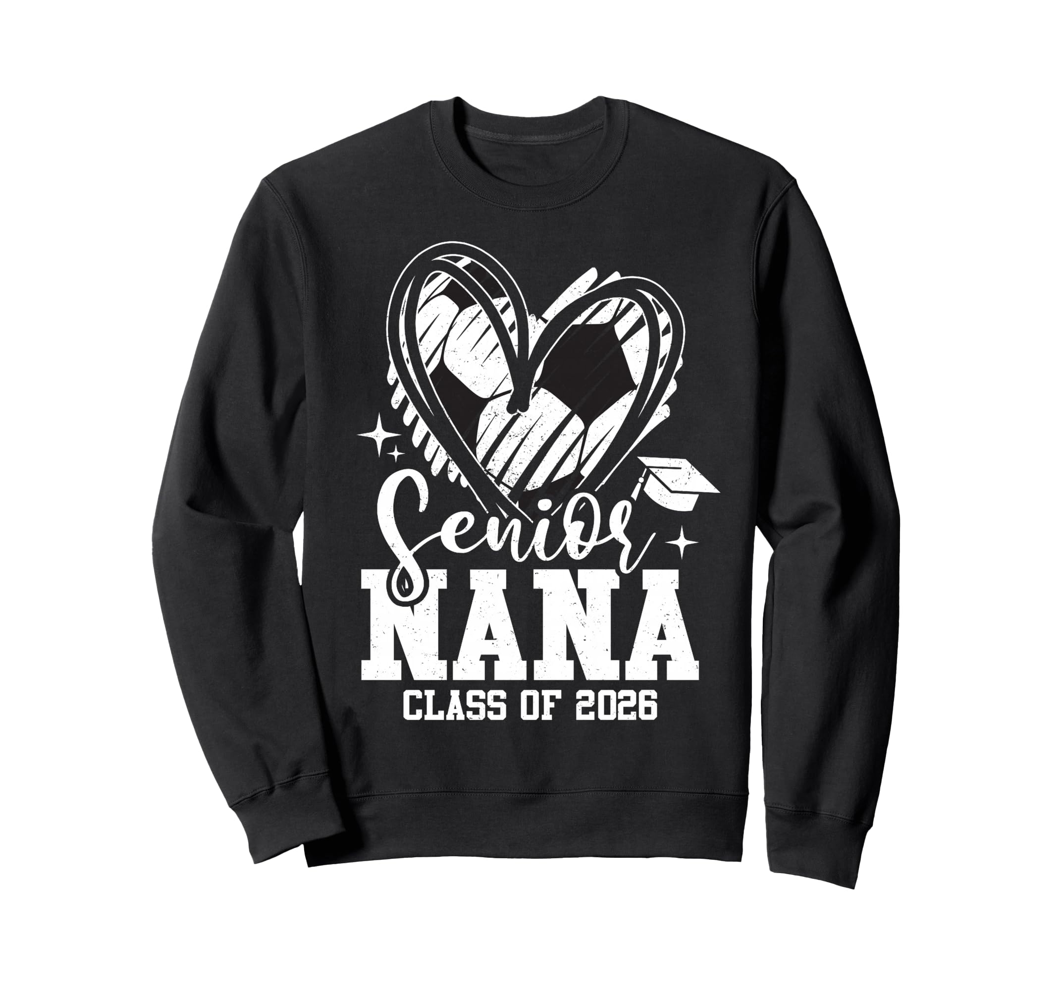 Senior Nana Class 2026 Soccer Sweatshirt - Aesthetic Graphic Unisex - T-Shirt, Sweatshirt, Hoodie