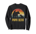 Papa Bear Funny Grandpa Proud Sweatshirt - Custom Art Print Unisex - T-Shirt, Sweatshirt, Hoodie