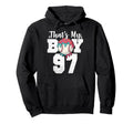 Thats My Baseball 97 Number Mom Dad 97 Hoodie - Novelty Apparel Unisex - T-Shirt, Sweatshirt, Hoodie