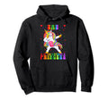 Dad Birthday Princess Dabbing Unicorn Hoodie - Fun Novelty Design Unisex - T-Shirt, Sweatshirt, Hoodie