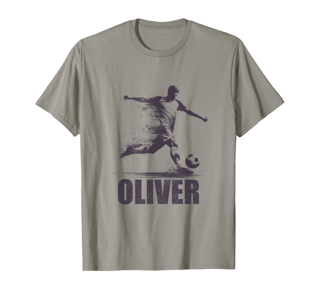 Oliver Soccer Personalized First Name T-Shirt - Unique Graphic Unisex - T-Shirt, Sweatshirt, Hoodie
