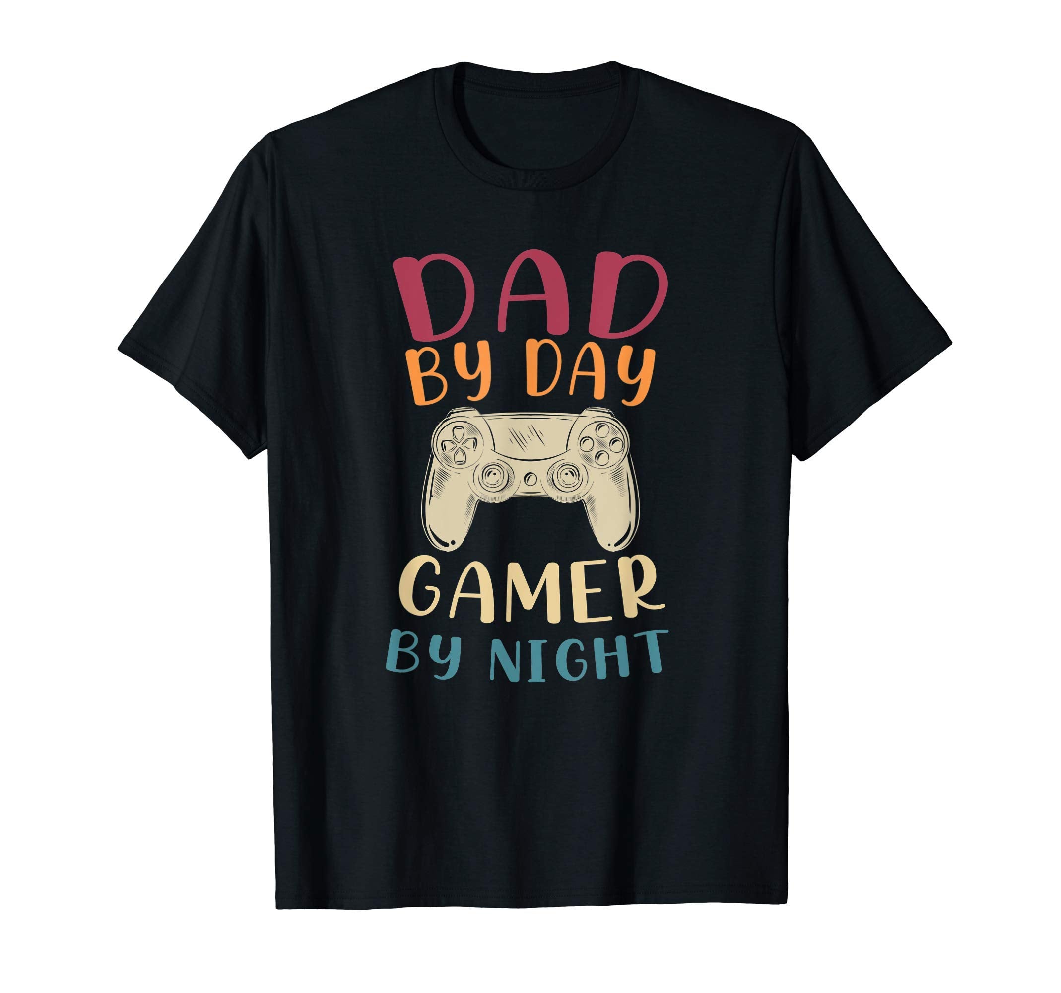 Mens Dad Day Gamer Night Dad Gaming T-Shirt - Graphic Print Unisex - T-Shirt, Sweatshirt, Hoodie