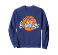 Bulldogs Basketball School Sports Sweatshirt - Custom Art Print for Adults - T-Shirt, Sweatshirt, Hoodie