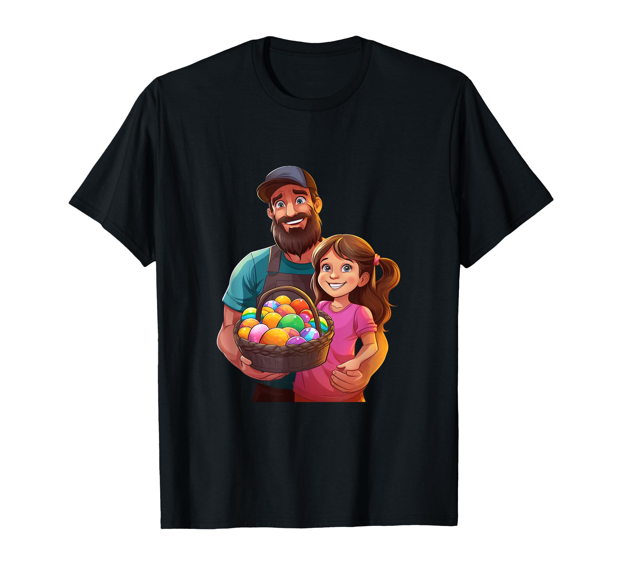 Easter Day Father Dad Daughter Easter T-Shirt - Streetwear Style Unisex - T-Shirt, Sweatshirt, Hoodie