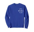 Mens Grandpas Club Fathers Day Sweatshirt - Minimalist Print Men Women - T-Shirt, Sweatshirt, Hoodie