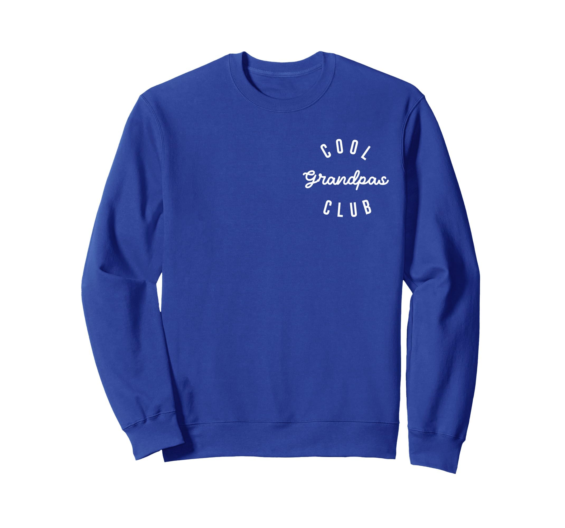 Mens Grandpas Club Fathers Day Sweatshirt - Minimalist Print Men Women - T-Shirt, Sweatshirt, Hoodie