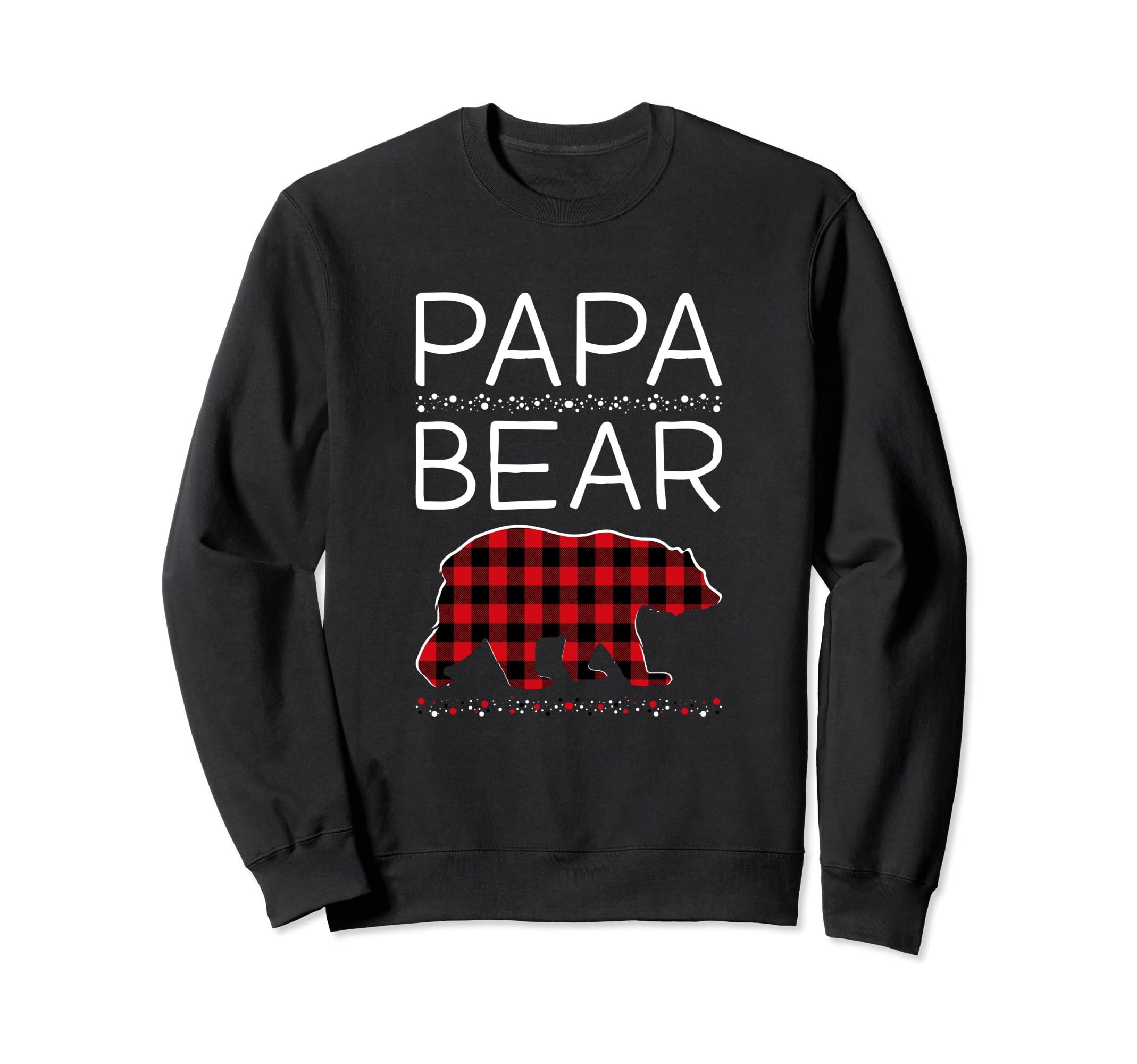 Papa Bear Pajamas Matching Family Sweatshirt - Aesthetic Graphic Men Women - T-Shirt, Sweatshirt, Hoodie