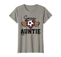Soccer Auntie Womens Soccer Game T-Shirt - Fun Novelty Design Men Women - T-Shirt, Sweatshirt, Hoodie
