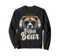 Papa Bear Gay Pride Bear Flag Sweatshirt - Unique Graphic Unisex - T-Shirt, Sweatshirt, Hoodie