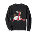 Polish Flag Soccer Team I Soccer Sweatshirt - Minimalist Print Men Women - T-Shirt, Sweatshirt, Hoodie