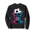 Skeleton Soccer Ice Cream Sweatshirt - Casual Everyday Wear for Adults - T-Shirt, Sweatshirt, Hoodie