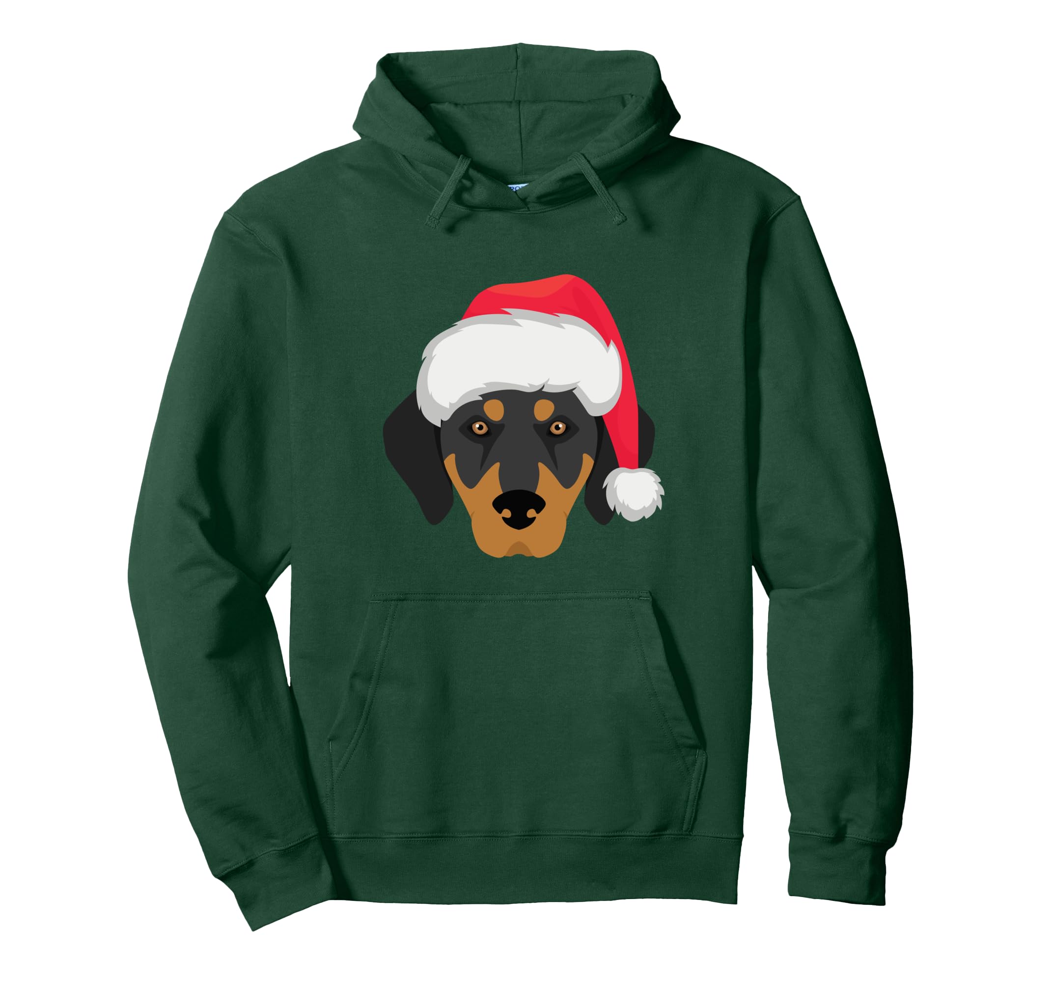 Holiday Transylvania Hound Dog Mom Dog Hoodie - Custom Art Print Men Women - T-Shirt, Sweatshirt, Hoodie