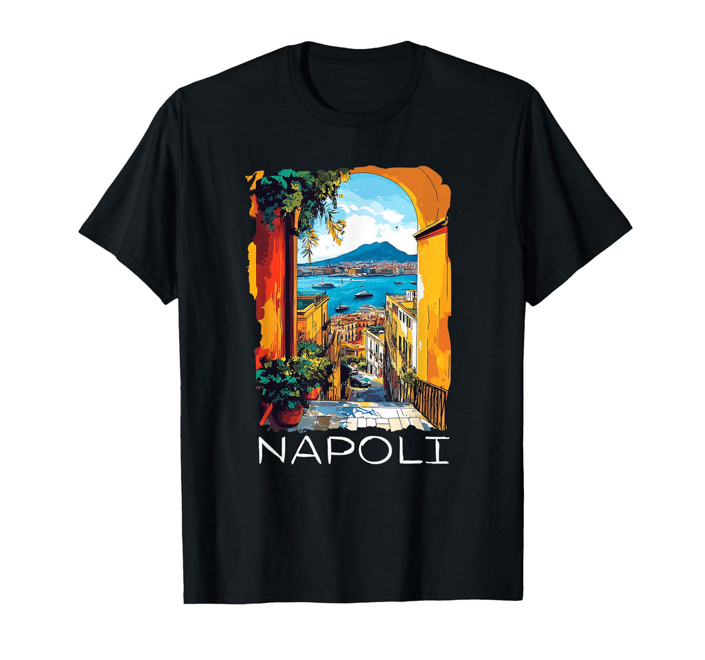 Napoli Italia Naples Italy Naples T-Shirt - Custom Art Print Unisex - T-Shirt, Sweatshirt, Hoodie