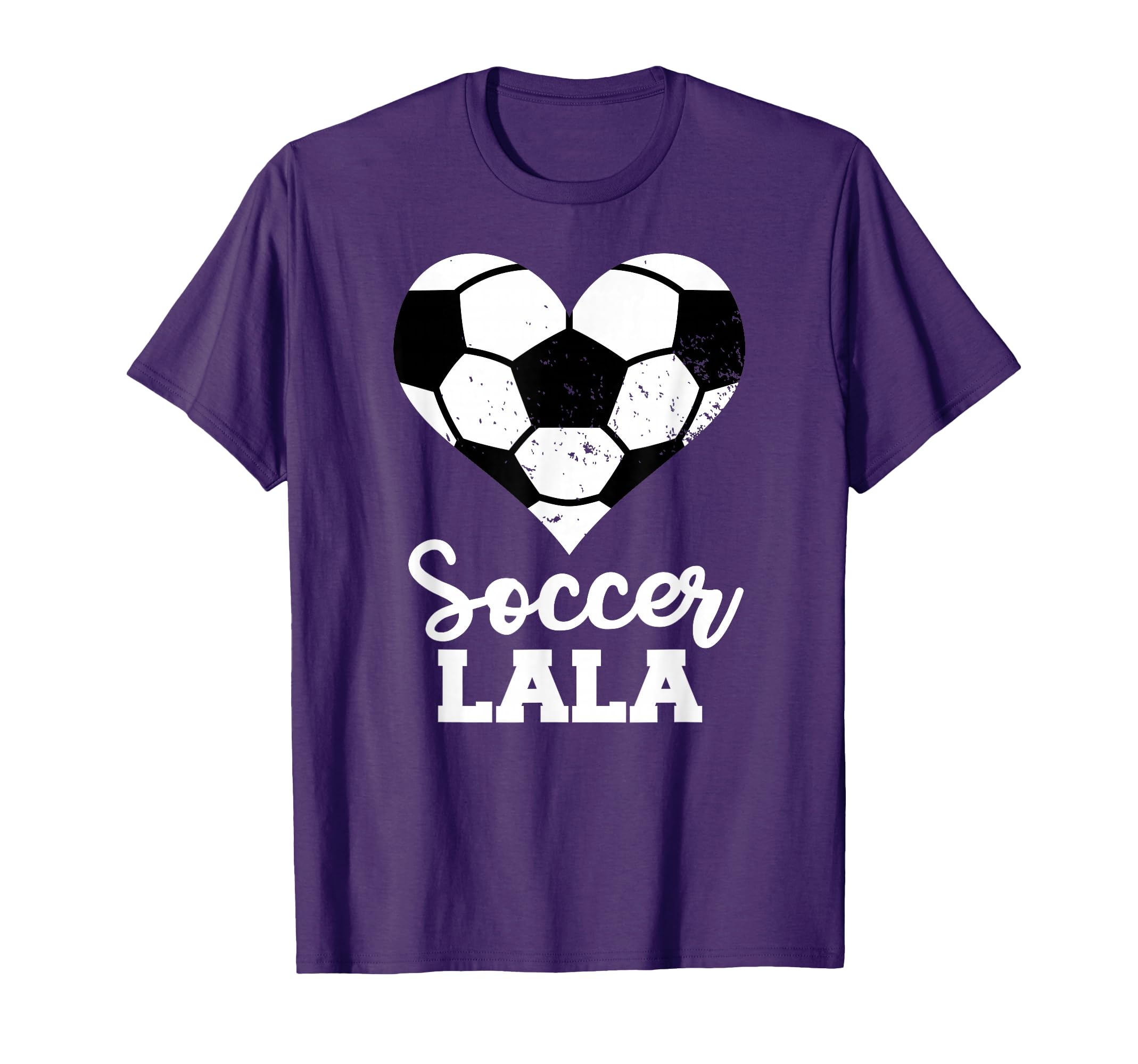Soccer Lala Funny Soccer Heart T-Shirt - Custom Art Print Men Women - T-Shirt, Sweatshirt, Hoodie
