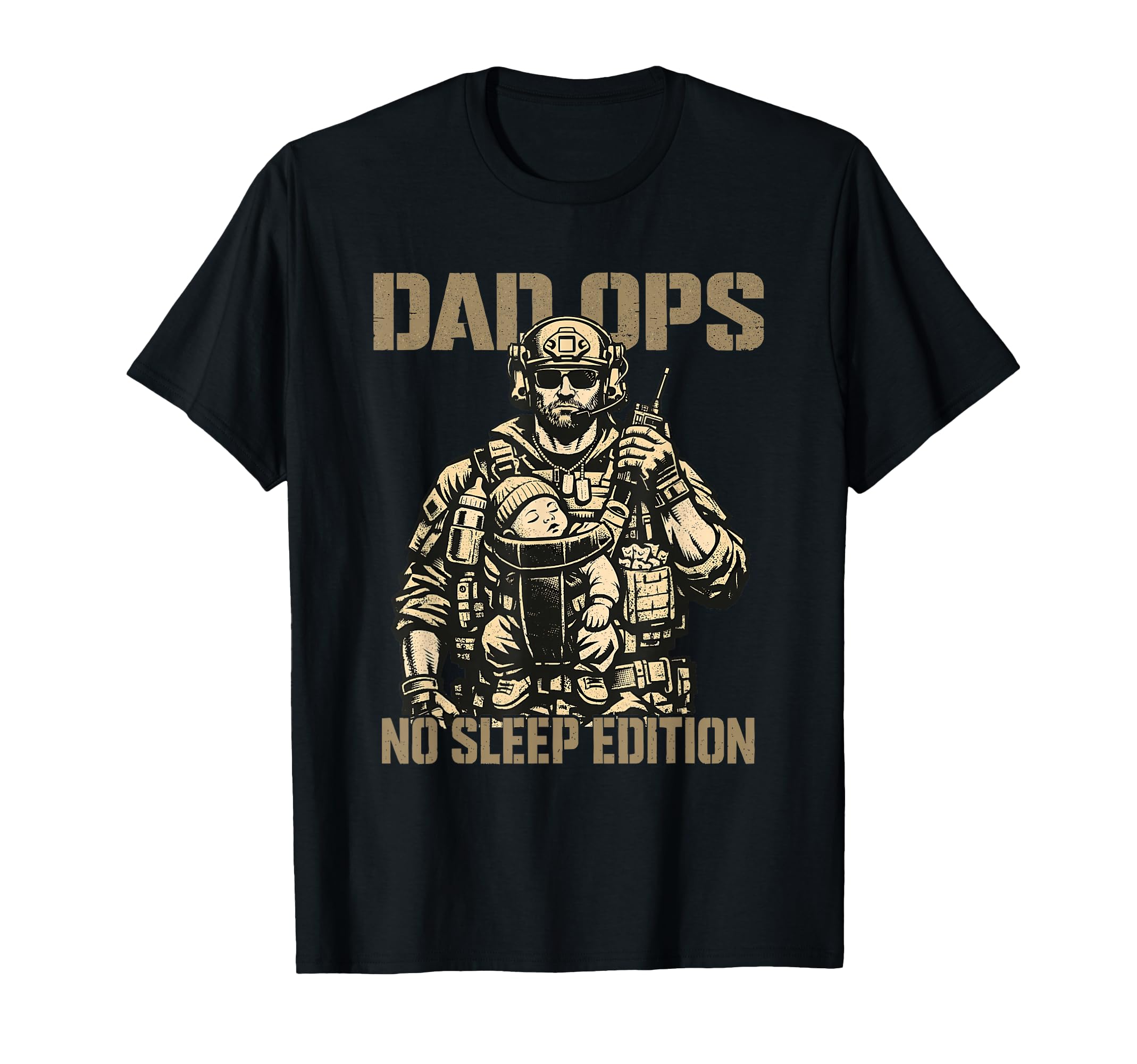 Military Dad To Be New Dad First Time T-Shirt - Fun Novelty Design Unisex - T-Shirt, Sweatshirt, Hoodie