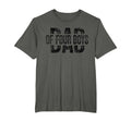 Dad Four Gifts Daddy 4 Sons Fathers Day T-Shirt - Streetwear Style Unisex - T-Shirt, Sweatshirt, Hoodie