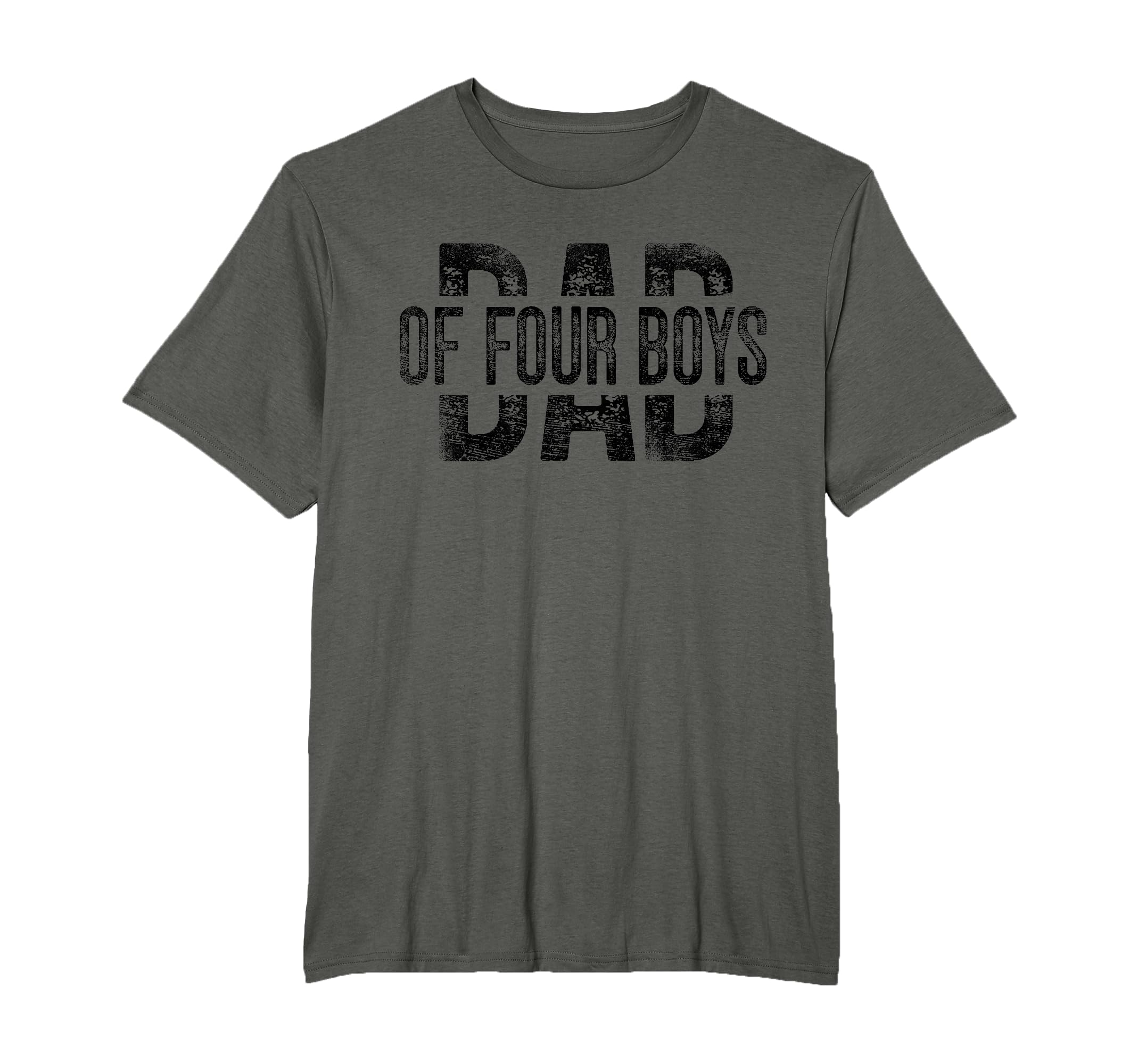 Dad Four Gifts Daddy 4 Sons Fathers Day T-Shirt - Streetwear Style Unisex - T-Shirt, Sweatshirt, Hoodie