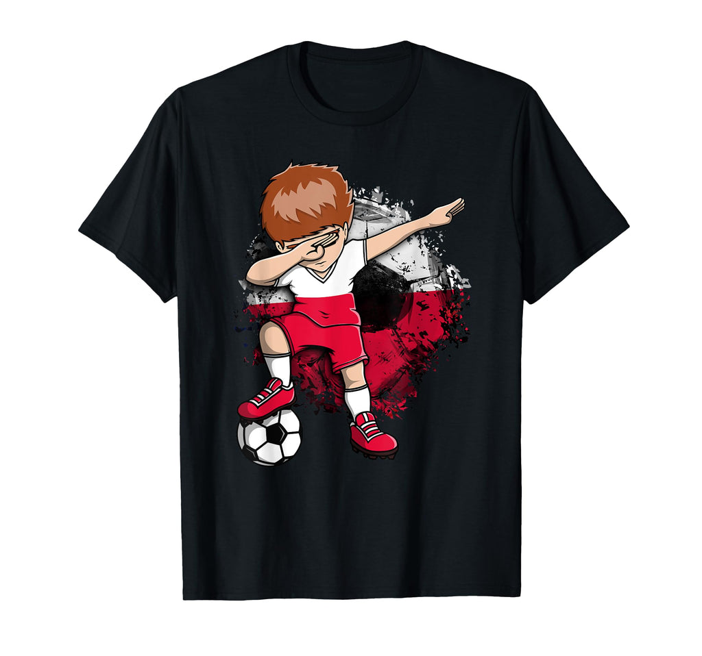 Dabbing Soccer Poland Jersey Polish T-Shirt - Streetwear Style for Adults - T-Shirt, Sweatshirt, Hoodie