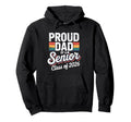 Proud Dad 2026 Graduate Hoodie - Trendy Graphic Men Women - T-Shirt, Sweatshirt, Hoodie