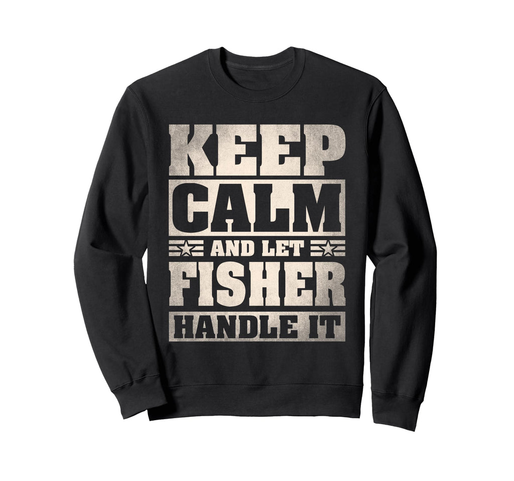 Fisher Name Personalized Fisher Last Sweatshirt - Trendy Graphic Unisex - T-Shirt, Sweatshirt, Hoodie