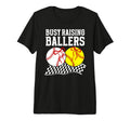 Busy Raising Ballers Baseball Softball T-Shirt - Minimalist Print Unisex - T-Shirt, Sweatshirt, Hoodie