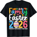 Family Easter 2026 Matching Outfit Making Memories - Adult & Kids T-Shirts, Sweatshirts & Hoodies apparel design preview 1