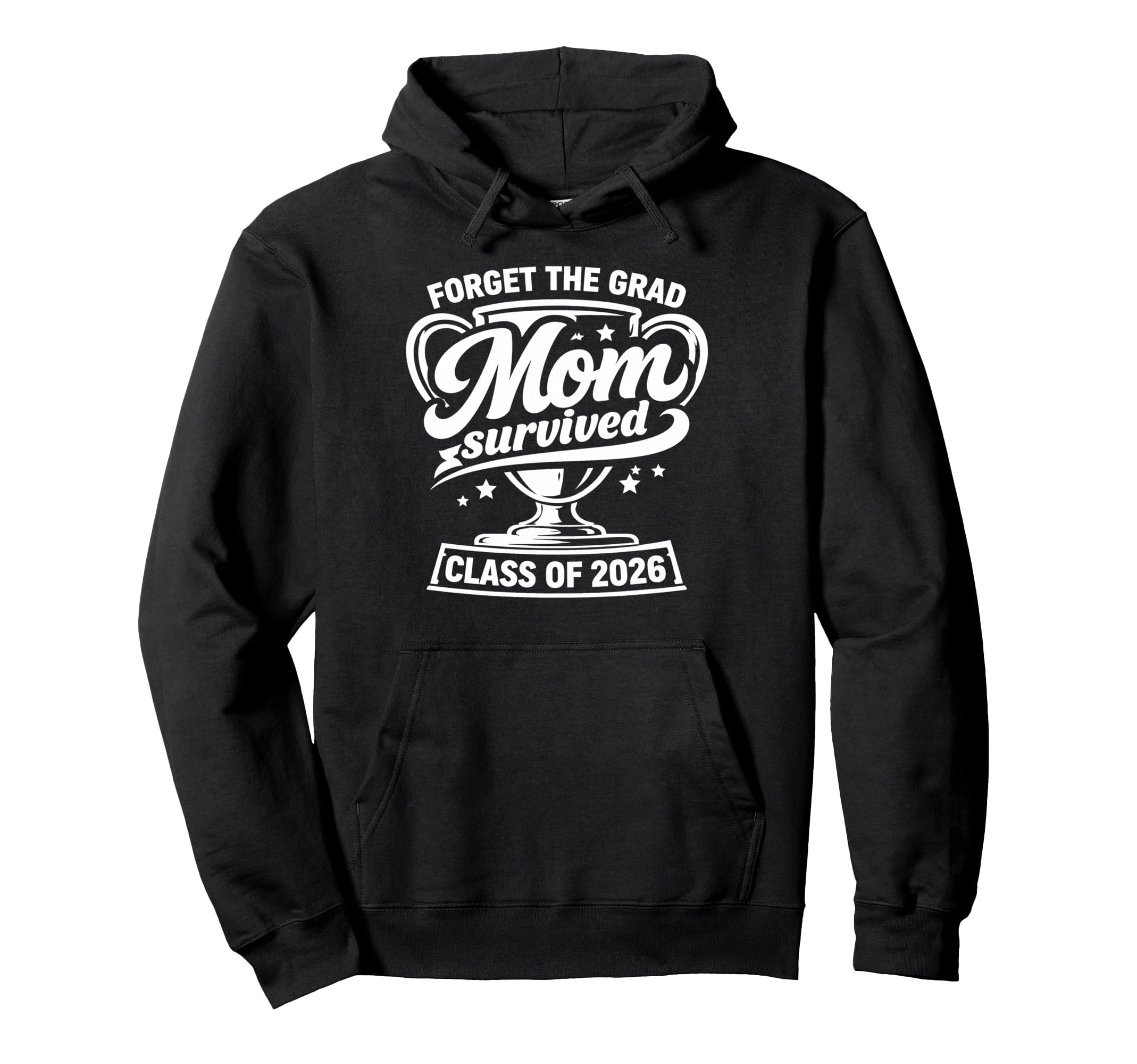 Mom Senior Graduation School Class 2026 Hoodie - Novelty Apparel Unisex - T-Shirt, Sweatshirt, Hoodie