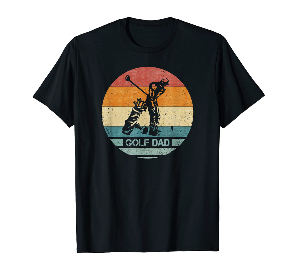 Proud Golf Player Dad Golfer Silhouette T-Shirt - Minimalist Print Unisex - T-Shirt, Sweatshirt, Hoodie