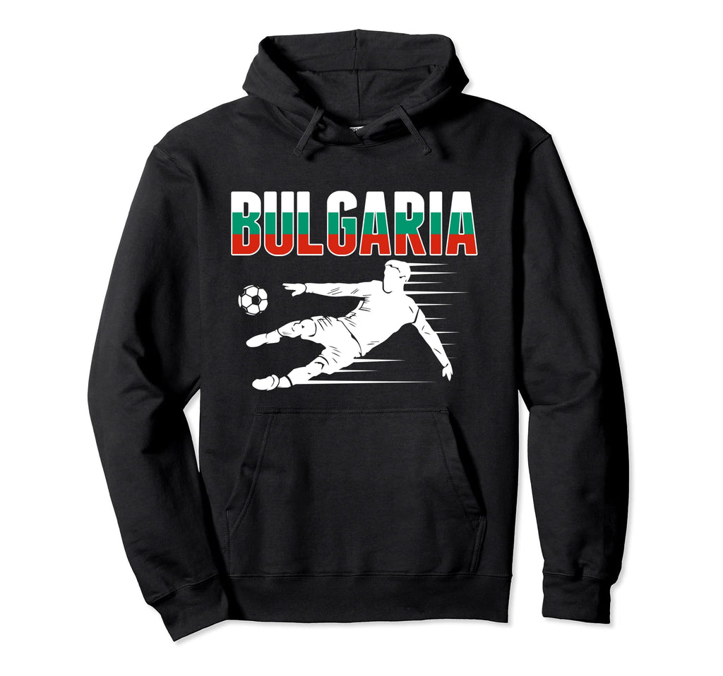 Bulgaria Soccer Fans Jersey Bulgarian Hoodie - Graphic Print Unisex - T-Shirt, Sweatshirt, Hoodie