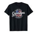 Daddy Hero Grandpa Protector Stamp T-Shirt - Aesthetic Graphic Unisex - T-Shirt, Sweatshirt, Hoodie