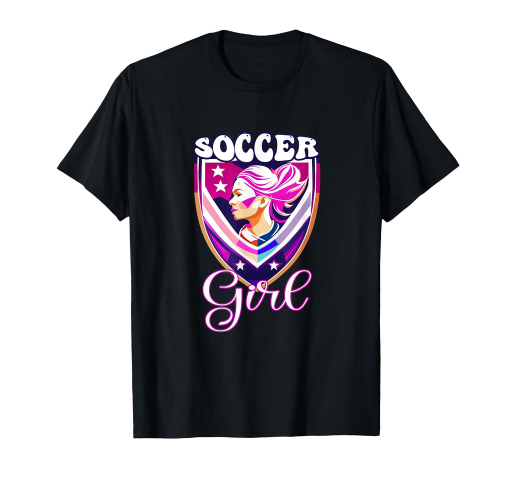 Female Soccer Player Funny Soccer T-Shirt - Casual Everyday Wear Men Women - T-Shirt, Sweatshirt, Hoodie