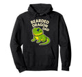 Bearded Dragon Dad Lizard Reptile Pet Hoodie - Minimalist Print for Adults - T-Shirt, Sweatshirt, Hoodie