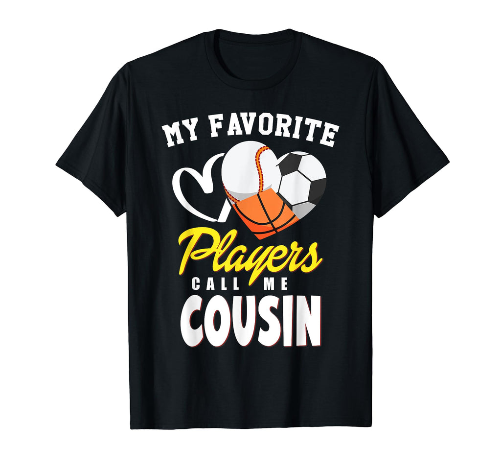 My Favorite Players Baseball Soccer T-Shirt - Trendy Graphic for Adults - T-Shirt, Sweatshirt, Hoodie