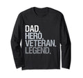 Dad Hero Veteran Legend T-Shirt - Streetwear Style for Adults - T-Shirt, Sweatshirt, Hoodie