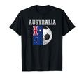 Australia Flag Soccer Futbol Football T-Shirt - Streetwear Style Men Women - T-Shirt, Sweatshirt, Hoodie