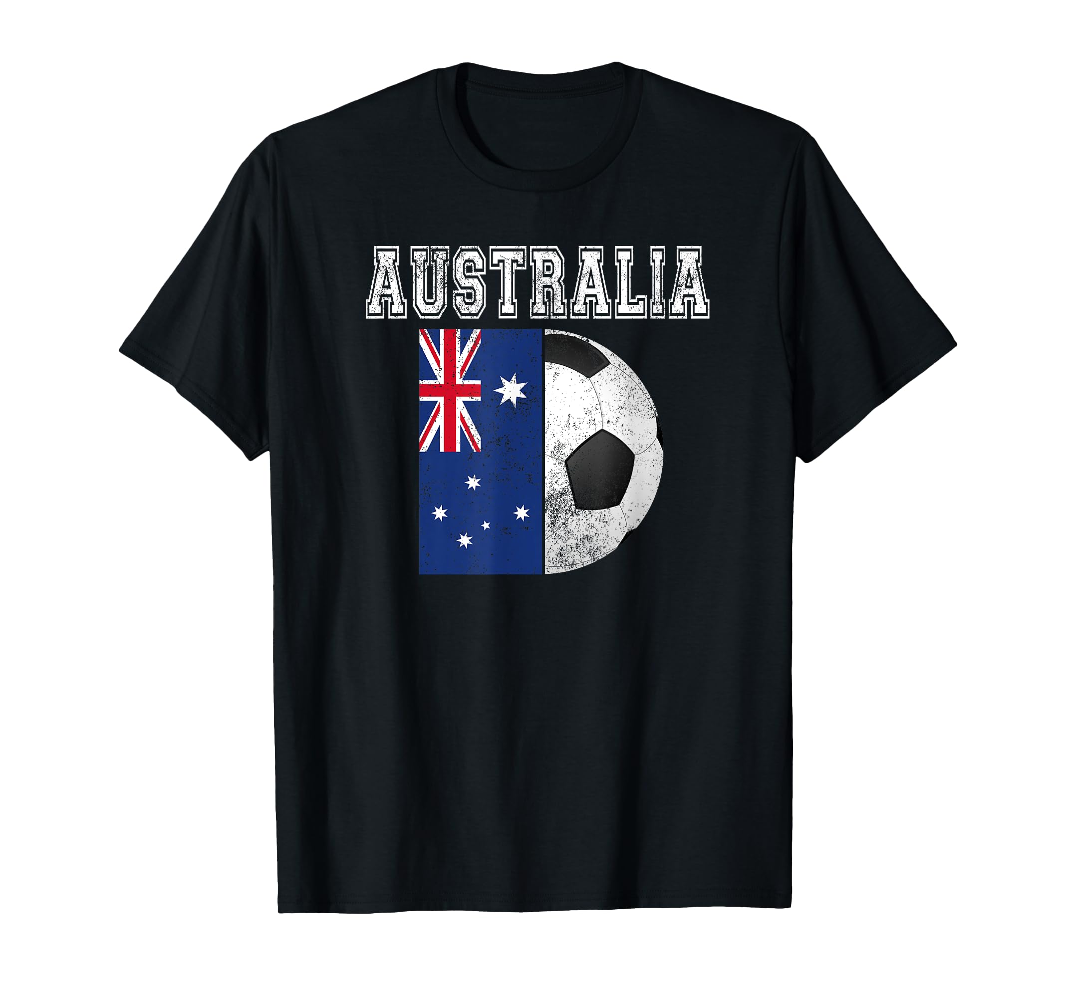 Australia Flag Soccer Futbol Football T-Shirt - Streetwear Style Men Women - T-Shirt, Sweatshirt, Hoodie